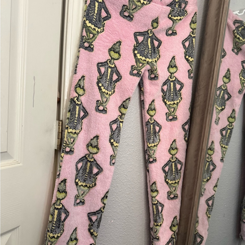 Pink Grinch Pajama Pants
